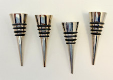 4 Chrome Wine / Bottle Stopper BLANKS picture