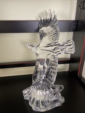 Lenox 1993 Soaring Majestic Crystal Eagle  10” Tall picture