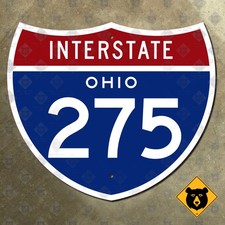 Ohio Interstate 275 route marker highway road sign Cincinnati Colerain 12x10 picture
