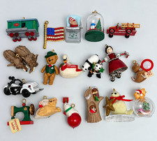 Hallmark Merry Miniatures Christmas Ornaments Lot of 18 Mixed Collection picture