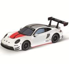 Carrera Hybrid Racing Car Porsche 911 GT3 R White Lightning 1:50 Scale Front picture
