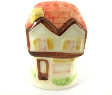 THIMBLE Schmid 1979 Cottage Porcelain Vintage Collectable  picture