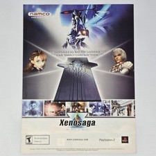 Xenosaga Episode 1 PlayStation 2 PS2 Contain Them Print Ad/Poster picture