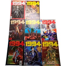 1994 Magazine Lot of 8 from 1980–81 Warren Graphic Illustrations picture