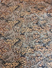 WWII German Oak Leaf Autumn Camouflage Fabric Camo Cotton Material picture