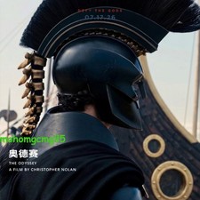 Agamemnon Helmet Steel Greek Roman Warrior Cosplay Headgear Halloween Party Prop picture