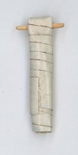 Judaica Holy Jewish Hebrew Amulet manuscript Blessings wrapped. picture