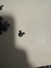 DISNEY'S RUBBER PIN BACKS PACK OF 50 MICKEY MOUSE BACKS PIN BACKS - USA SELLER picture