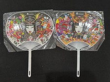 Tokidoki Simone Legno Promo Hand Fan Lot of 2 Convention Exclusive New picture
