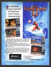 Ultima Underworld II Labyrinth of Worlds PC Game Promo Ad Art Print Poster 2 (B) picture
