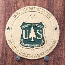 US Forest Service R5 Fire Aviation Challenge Coin  1#37 picture