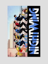 Nightwing #79 Nightwing Bat-Family Rooftop Giclee Print Poster 11x17 DC WallArt picture
