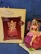 Hallmark Keepsake Ornament 2005 Barbie Fairytopia Magic Light Pink Dress Fairy picture