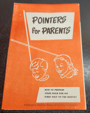 Vintage Pointers for Parents Booklet by American Soc. of Dentistry for Children picture