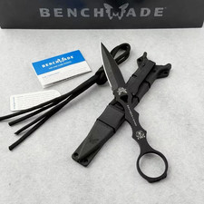 Benchmade 176BKSN SOCP Dagger Sand Sheath 440C Black Sheath Tactical Knife picture