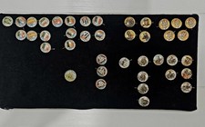 🔥Lot of 40 Early BASTIAN BROS Celluloid Pinback Pins Advertising Buttons (RARE) picture