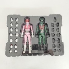 Evolution Toy HAF Goranger Momorenger & Midorenger Action Figure Himitsu Sentai picture