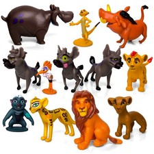LION KING 12pcs Figures Play Set DISNEY PVC TOY Simba, Mufasa picture