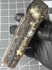 Rare Midnight Inferno Plume Agate Idaho Polished picture