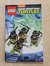 TEENAGE MUTANT NINJA TURTLES LEGO Nickelodeon SDCC Exclusive Comic  picture