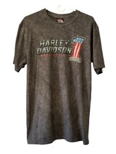 Ozark MO Harley Davidson Shirt Men Large Smokey Short Sleeve #1 Motorcycle￼ picture