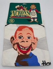 Howdy Doody Apron Carousel by Guy Aprons to Go One Size Graphic Print Vtg 1988 picture