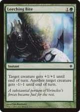 Leeching Bite [New Phyrexia] Magic MTG picture
