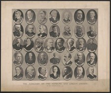 Photo:United States Supreme Court Justices 1905 Judiciary Portraits picture