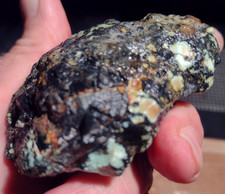 Rare old stock Nevada Variscite Lot 30 THERE'S A FROG IN THERE Carver's delight picture