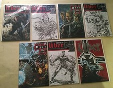 Uber Comic Lot of 7 #0-3 Variant Covers Kieron Gillen Caanan White picture