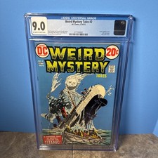 Weird Mystery Tales #2 1972 CGC 9.0 Titanic Gray Tone Cover picture