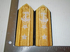Vintage Vanguard US Navy USN 2-Star Line Rear Admiral Shoulder Boards picture