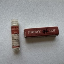 Vintage Hoffmann-La Roche Inc. Dromoran ‘Roche’ Empty Medicine Bottle W/box picture