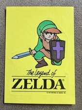 1989 Topps Nintendo Legend Of Zelda ROOKIE Secret Tips Sticker Card #5 - Vintage picture
