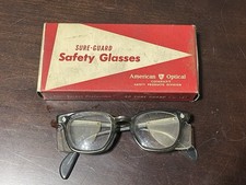 Vintage American Optical Sure-Guard Safety Glasses 1960s, in Original Box picture
