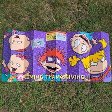 Vintage 1998 Rugrats Movie Windshield Sun Shade National Amusements Promo New picture