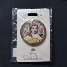 Disney WDI MOG D23 2024 Belle LE 400 Pin Glitter Princess Beauty & the Beast picture