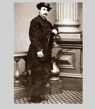1860 John Wilkes Booth PHOTO Abraham Lincoln Assassination Killer picture
