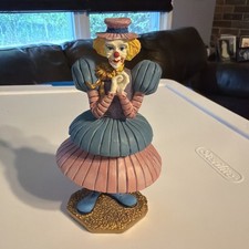 Princeton Gallery Circus Collection Clown Barella Resin Figurine 1995 picture