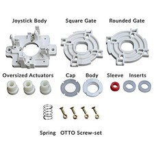 SZJLMKJ Arcade OTTO Joystick DIY Upgrade Kits Korean Style V2 Kit for Sanwa J... picture