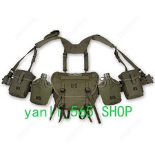 IN US Vintage M1956 M1961 Long Bag Satchel Equipment First Aid Kit Kettle picture