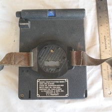 Vtg Pilot knee board MK7 Mark 7 Chart-Plotting Board Felsenthal & Sons picture