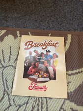 Vintage Friendly Restaurant 1982 Breakfast Menu Original picture