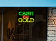 Cash For Gold Neon Sign - Large 24