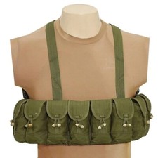 SKS Ten Pocket Bandolier: Chinese Military 7.62x39mm Type 56 10-Pocket Chest Rig picture