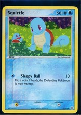 Pokemon EX FIRERED&LEAFGREEN - #82/112 Squirtle - Reverse Holo - ENG - HP picture