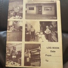 Vintage Ham Radio Log Book K4EHO K4TVW Norfolk VA | Hufton Ham Shack Photos picture