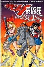 Ninja High School/Cerebus Kickstarter Edition #1 Aardvark Vanaheim Comic Book picture