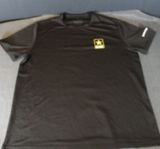 2013 U.S. ARMY BLACK T-SHIRT DISCONTINUED RECRUIT DEP MEPS SHIRT XL picture