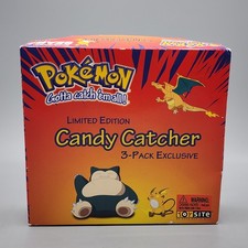 Vintage 2000 Sears Pokemon Limited Edition Candy Catcher 3 Pack Exclusive - NEW picture